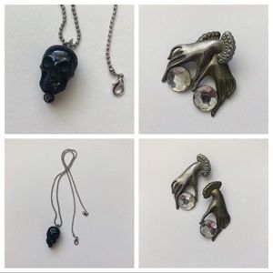 Vintage necklace & earrings